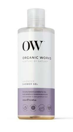 Organic Works organiczny nawilżający żel pod prysznic Lawenda 300 ml