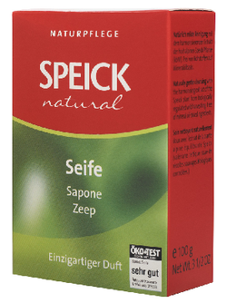 Speick Original mydło naturalne MINI w kostce z miodem, woskiem pszczelim i lawendą 13,5 g