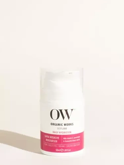 Organic Works organiczny intensywnie nawilżający krem na dzień do cery normalnej, suchej i dojrzałej 50 ml