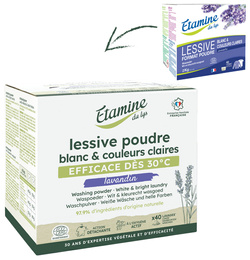 EDL Etamine du Lys proszek do prania tkanin białych i o trwałych kolorach organiczna lawenda 2 kg