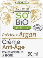 So Bio PRECIEUX ARGAN przeciwzmarszczkowy krem na dzień z olejem arganowym i kwasem hialuronowym 50 ml