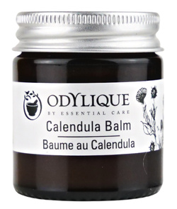 Odylique organiczny uniwersalny balsam nagietkowy na podrażnioną, przesuszoną i popękaną skórę z olejem kokosowym, oliwą, masłem Shea, woskiem pszczelim, nagietkiem, rumiankiem i słodką pomarańczą