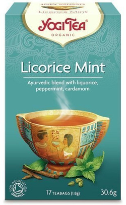 Yogi Tea Licorice Mint Lukrecja z miętą