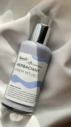 CZARSZKA herbaciany krem myjący do oczyszczania twarzy 150 ml