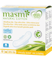 Masmi ultra cienkie podpaski na dzień ze skrzydełkami ze 100% certyfikowanej bawełny organicznej, 10 sztuk