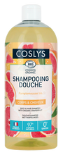 Coslys ultra delikatny szampon i żel pod prysznic 2 w 1 z grejpfrutem 1 l