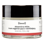 {iossi} - AKSAMITNA RÓŻA. Krem regenerująco nawilżający. Acerola, róża, algi, 50 ml