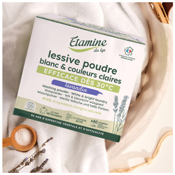 EDL Etamine du Lys proszek do prania tkanin białych i o trwałych kolorach organiczna lawenda 2 kg