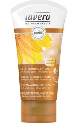 Lavera SUN SENSITIV samoopalacz do twarzy z olejem z bio orzechów makadamia i bio słonecznika, 50 ml