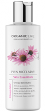 Organic Life Skin Essentials botaniczny odmładzający płyn micelarny do demakijażu twarzy z wąkrotką azjatycką
