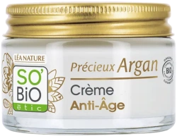 So Bio PRECIEUX ARGAN przeciwzmarszczkowy krem na dzień z olejem arganowym i kwasem hialuronowym 50 ml