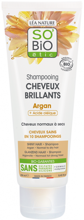 So Bio nabłyszczający szampon do włosów z olejem arganowym i kwasem oleinowym