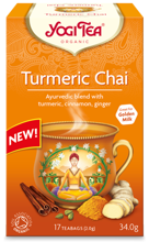 Yogi Tea Turmeric Chai złoty czaj z kurkumą