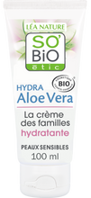 So Bio ALOE VERA hipoalergiczny krem nawilżający 24H z sokiem z aloesu dla całej rodziny 100 ml