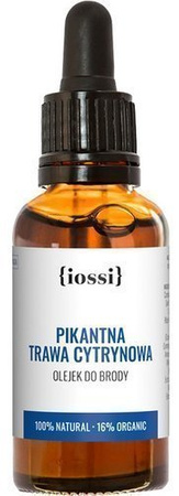 {iossi} - OLEJEK DO BRODY. Pikantna trawa cytrynowa, gejpfrut i paczuli, 30 ml