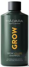 Madara Grow Volume szampon kuracja stymulujący porost i nadający objętość włosom z kofeiną, cynkiem i aminokwasami