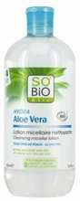 SO BIO ALOE VERA Woda micelarna z bio aloesem do demakijażu