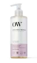 Organic Works organiczny delikatny żel do mycia twarzy z gliceryną, aloesem i różą geranium