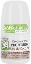 So Bio organiczny dezodorant roll on z olejem kokosowym