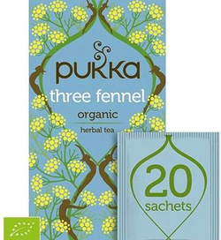 Pukka herbata Three Fennel Trzy Kopry, 20 saszetki