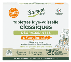 EDL Etamine du Lys certyfikowane tabletki do zmywarki bezzapachowe 50 szt