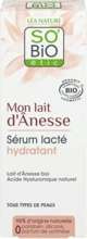 So Bio MLEKO OŚLE serum intensywnie nawilżające z mlekiem oślim, rumiankiem, masłem Shea, aloesem i kwasem hialuronowym