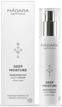 Madara Deep Moisture krem regeneracyjny na noc, 50 ml 