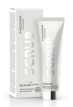 Madara Scrub Oil-to-Milk luksusowy złuszczający peeling do twarzy o innowacyjnej formule oleju-do-mleczka