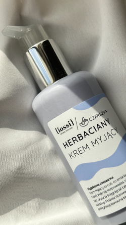 CZARSZKA herbaciany krem myjący do oczyszczania twarzy 150 ml