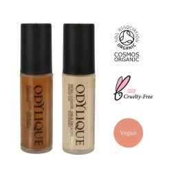 Odylique organiczny naturalny lekki podkład do makijażu kolor 41 Fair Medium Neutral, PRÓBKA