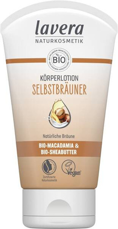 Lavera samoopalacz do ciała z olejem z bio orzechów makadamia i bio masłem Shea 150 ml