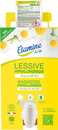 EDL Etamine du Lys BULK hipoalergiczny płyn do prania z organiczną wodą rumiankową 10 kg