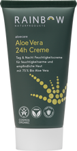 Rainbow aloecare intensywnie nawilżający, kojący i regenerujący krem do twarzy z bio-aloesem i masłem Shea