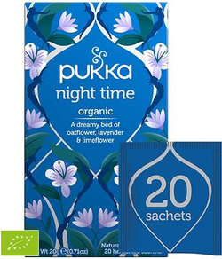 Pukka herbata Night Time Spokojny Sen, 20 saszetek