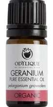 Odylique organiczny olejek eteryczny Geranium,