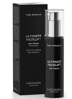 Madara Time Miracle Ultimate Facelift zaawansowany liftingujący krem przeciwzmarszczkowy na dzień z bio kompleksem odnowy komórkowej 50 ml