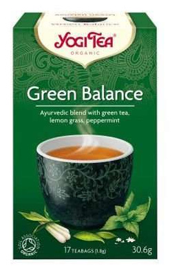 Yogi Tea Green Balance herbata Zielona Harmonia 17 szt.