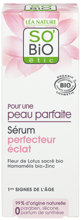 So Bio Perfecting Skin rozświetlające serum wyrównujące koloryt skóry z kwiatem lotosu, oczarem i kwasem hialuronowym
