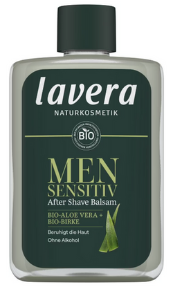 Lavera Men Sensitiv nawilżający balsam łagodzący po goleniu z bio brzozą i bio aloesem 100 ml