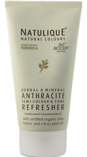 Natulique Anthracite odświeżacz do włosów nadający kolor antracytowy z masłem Shea i olejem jojoba
