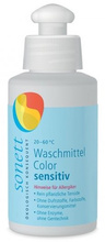 Sonett Color Sensitiv płyn do prania tkanin kolorowych dla alergików próbka 120 ml