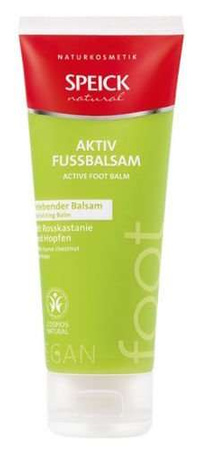 Speick Natural Activ nawilżający balsam do stóp z kasztanowcem, rozmarynem i chmielem