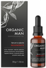 Organic Life Organic Man serum regenerujące do twarzy dla mężczyzn w płynie z oczarem i wąkrotką azjatycką