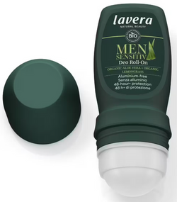 Lavera Men Sensitiv dezodorant w kulce z bio aloesem i bio trawą cytrynową 50 ml