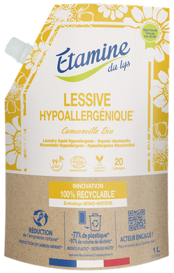 EDL Etamine du Lys hipoalergiczny płyn do prania z organiczną wodą rumiankową woreczek 1 l