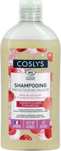 Coslys wzmacniający szampon ochronny do włosów farbowanych z olejem wiśniowym i octem malinowym 250 ml