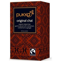 Pukka Original Chai herbata z kardamonem, cynamonem i imbirem, 20 saszetek