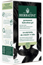 Herbatint trwała farba do włosów seria Naturalna 2N czarny brąz