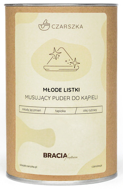 CZARSZKA Młode Listki musujący puder do kąpieli 300 g