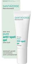 Santaverde Pure Anti Spot Gel bezzapachowy punktowy żel SOS na pryszcze z sokiem z bio aloesu, ekstraktem z bratka i kwasem salicylowym z kory wierzby